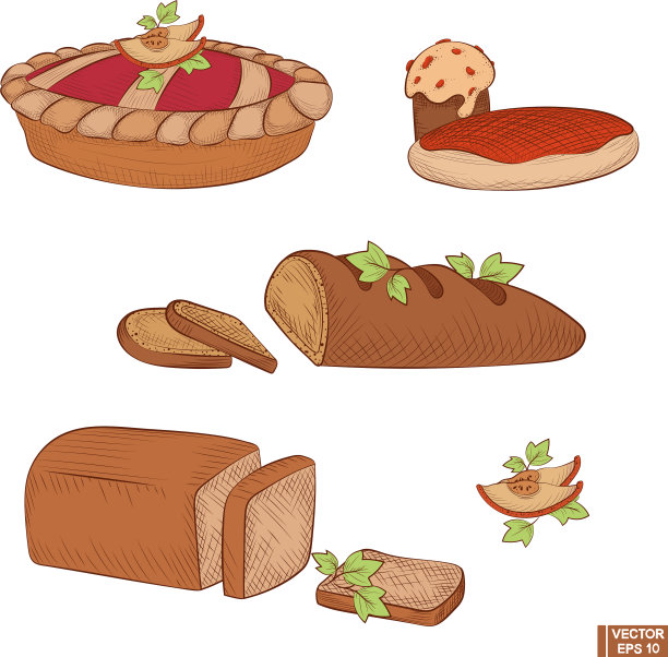 设定烘烤手绘图片下载