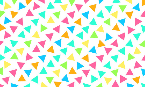 彩色三角形的彩色背景图片下载