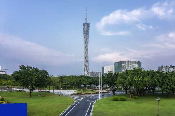 广州珠江新城摩天大楼图片下载