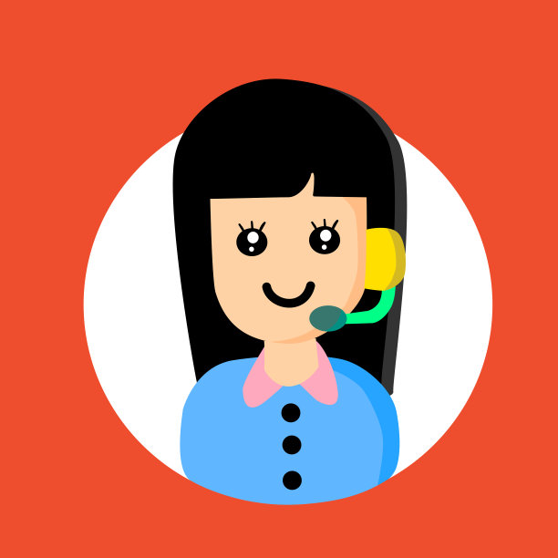 戴着耳机微笑的女接线员。客户服务和沟通的概念。呼叫中心服务工作特点。图片下载