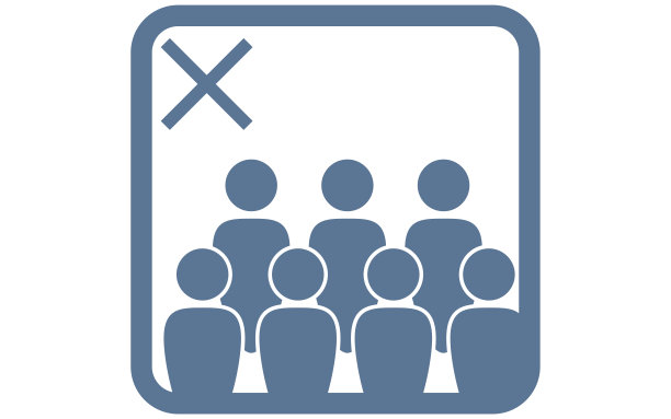 图标说明，反对拥挤图片下载