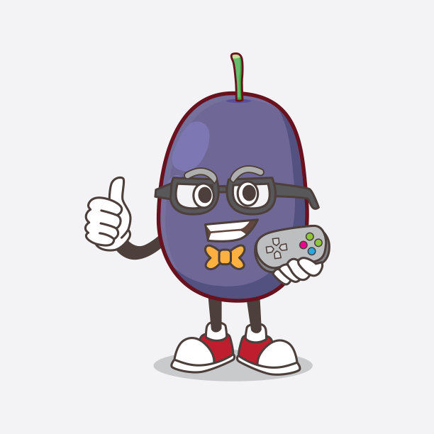 爪哇梅花卡通人物钓鱼用2个图片下载