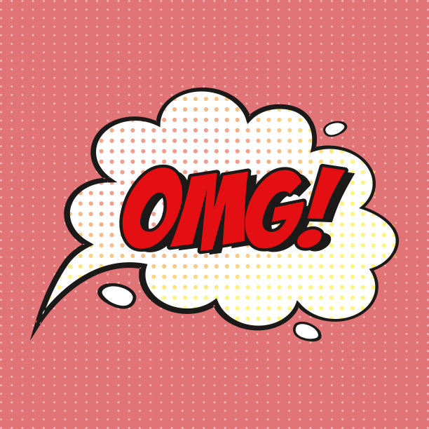 美丽的卡通广告理念与图片下载