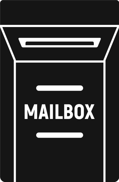 打开邮箱图标的简单样式图片下载