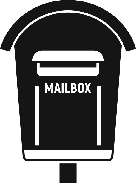 家居邮箱图标简约风格图片下载