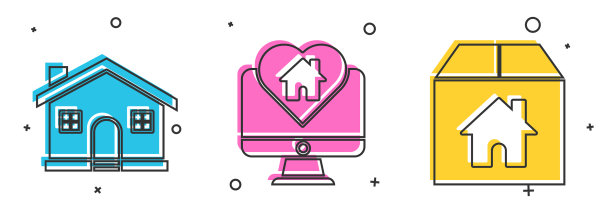 把房子设置成心形，然后图片下载