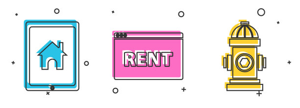 设置平板电脑和智能家居挂标与文字图片下载