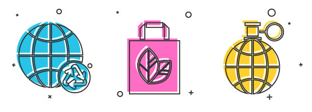 设定地球和回收纸购物图片下载