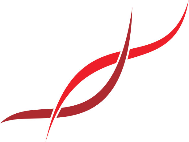 抽象波浪线标志模板设计图片下载