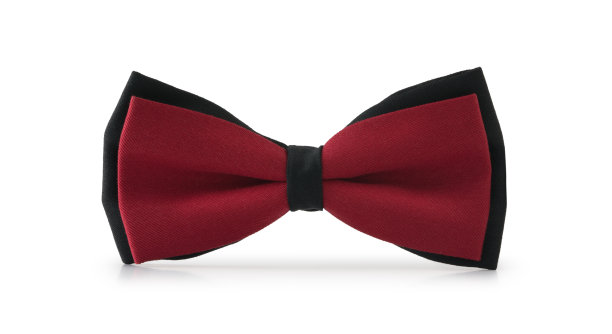 黑色和红色的领结图片下载