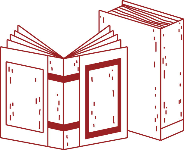 书天开教科书学孤立图标设计图片下载