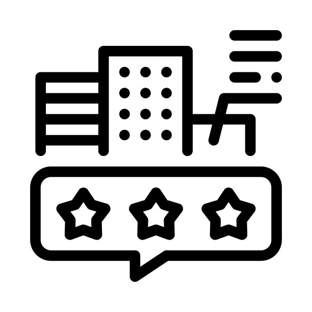 智慧城市回顾图标矢量大纲插图图片下载