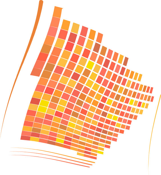 单色环旋转循环同心圆环图片下载