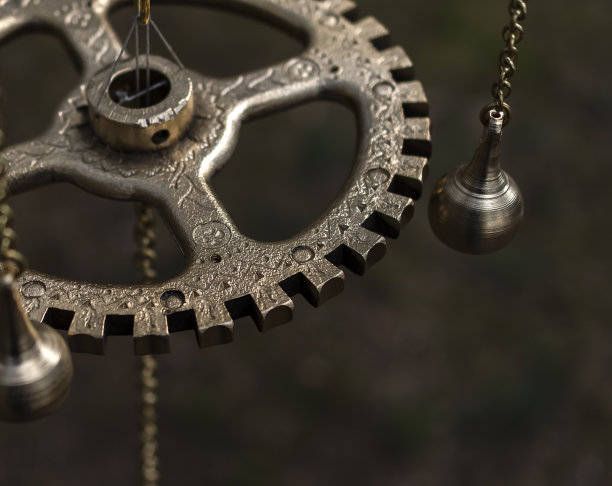 金属风铃的碎片图片下载