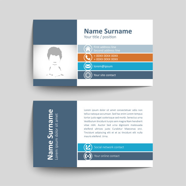 名片模板图片下载