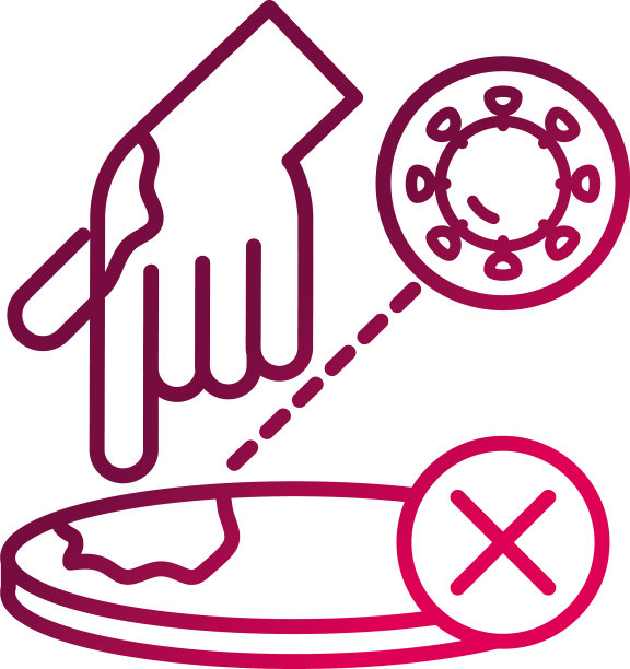 避免接触受感染表面，可防止传播covid - 19图片下载