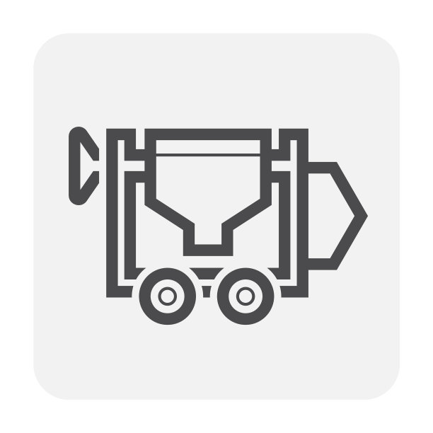 混凝土搅拌机的图标图片下载