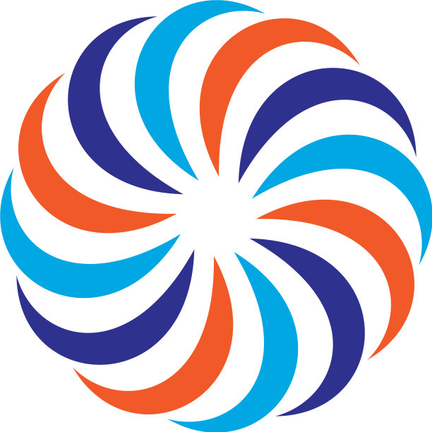 糖果花标志设计模板eps 10图片下载