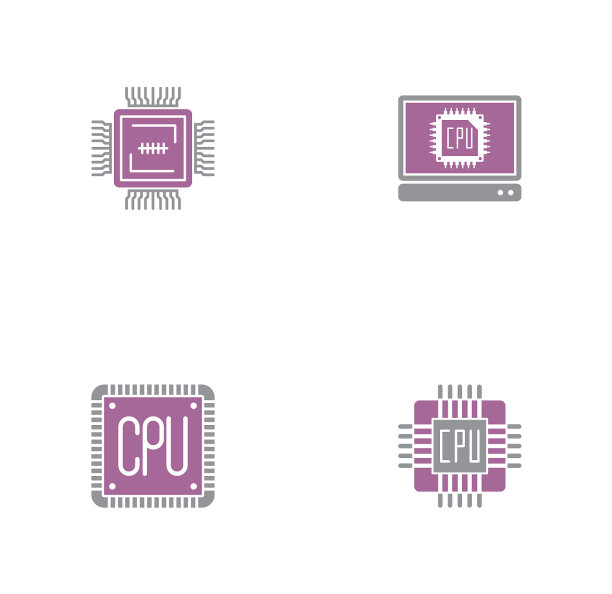 处理器芯片相关图标设置为背景图片下载