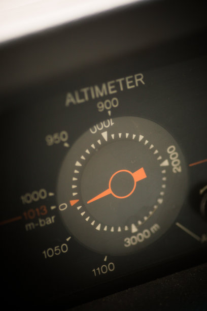 旧汽车高度计计图片下载