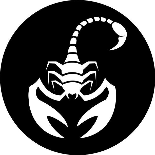 蝎子符号图标图片下载