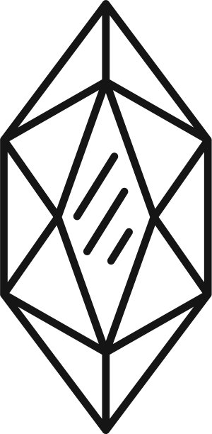 富有的珠宝图标轮廓风格图片下载