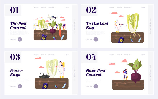害虫防治登陆页模板设置农民图片下载