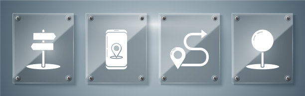 设置推钉路线位置信息城市图片下载