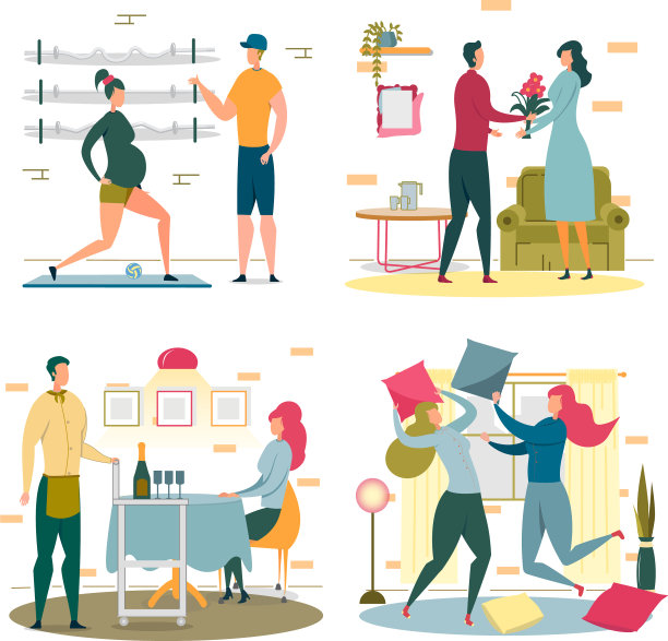 生活方式常规孕妇枕头大战图片下载