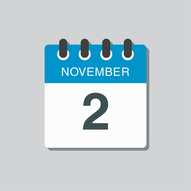 日历图标日11月2日，模板图标日图片下载