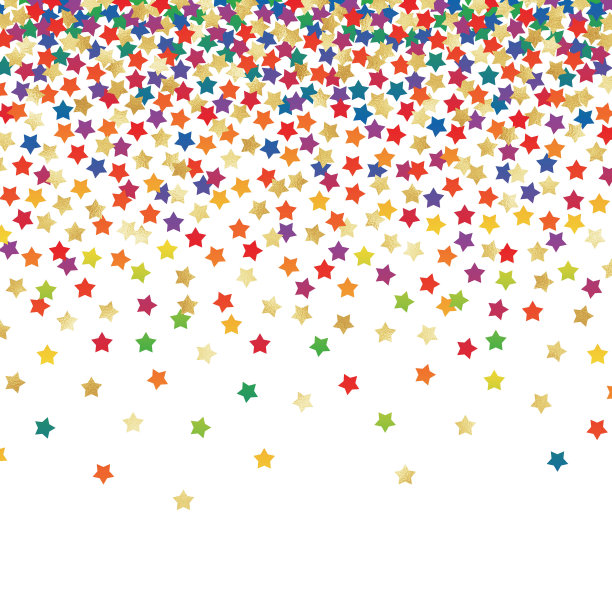 五彩纸屑下降背景图片下载