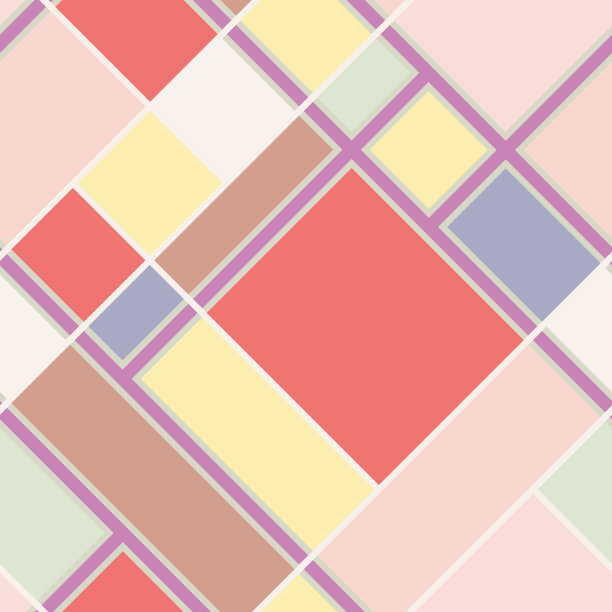 莫赛克3-5格无缝图案。图片下载