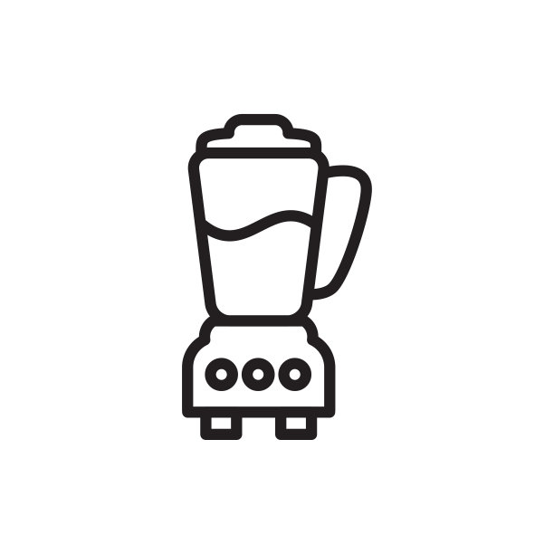 搅拌机图标收集，时尚的风格图片下载