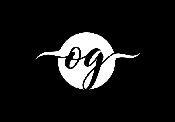 O首字母logo设计图形模板图片下载
