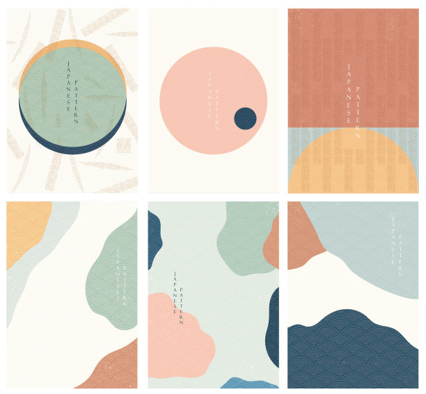 几何背景与日本模式向量。抽象模板与亚洲壁纸在复古风格。图片下载