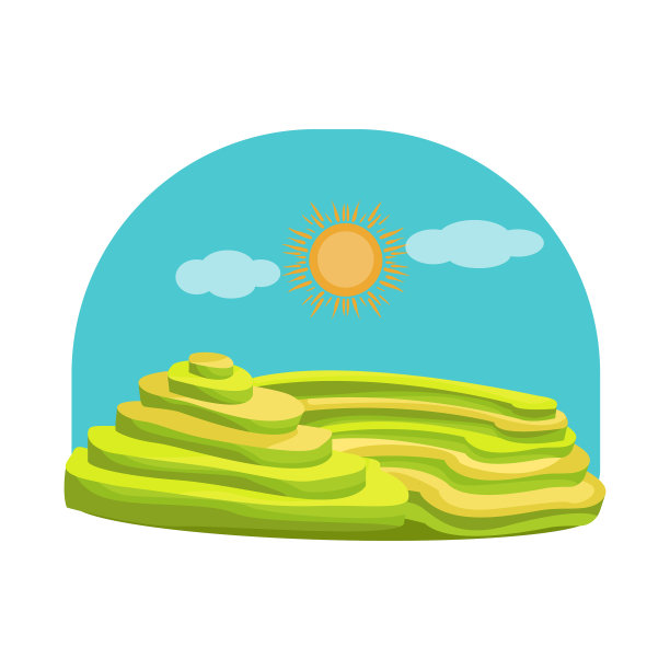 稻田标志图片下载