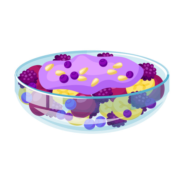 水果沙拉图标，卡通图标图片下载