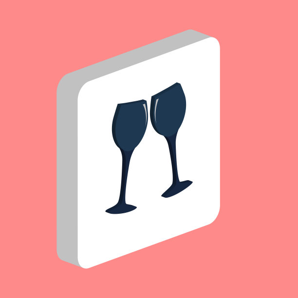 碰杯电脑符号图片下载