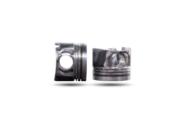 汽车活塞部分隔离。图片下载