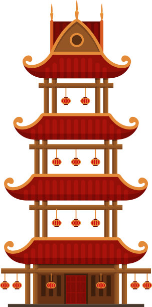 中国传统建筑古塔图片下载