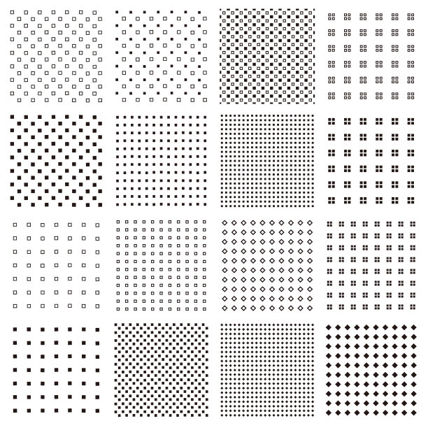 正方形不规则无缝图案合集图片下载