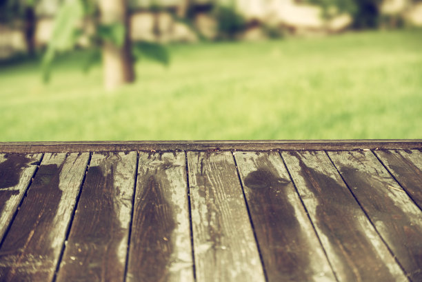 空木桌背景图片下载