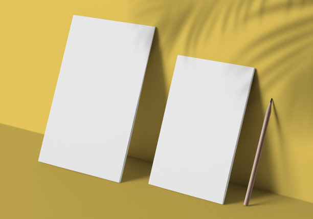 现实的书封面模型模板图片下载