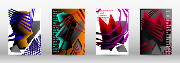 时髦的封面设计图片下载