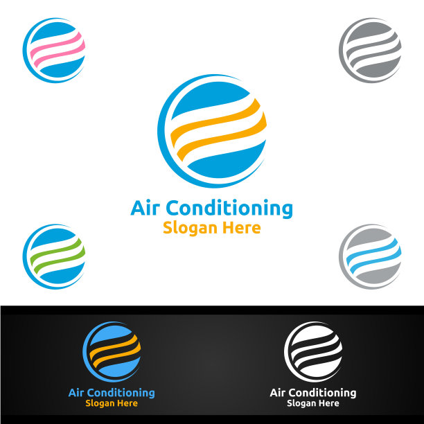 空调和供暖服务标志图片下载
