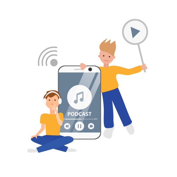 年轻人选择播客图片下载