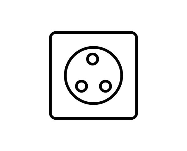 电源插座线路图标图片下载