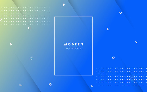 抽象现代梯度彩色几何形状波背景。用于登陆页，小册子，传单，杂志，名片，品牌，横幅，标题，书籍封面，笔记本背景图片下载