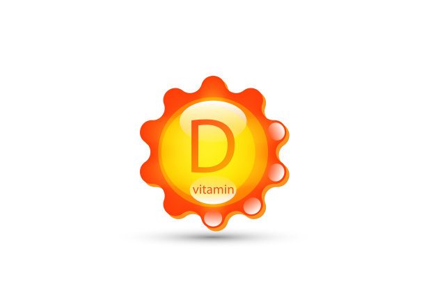 维生素d太阳图标天然有机胶囊图片下载