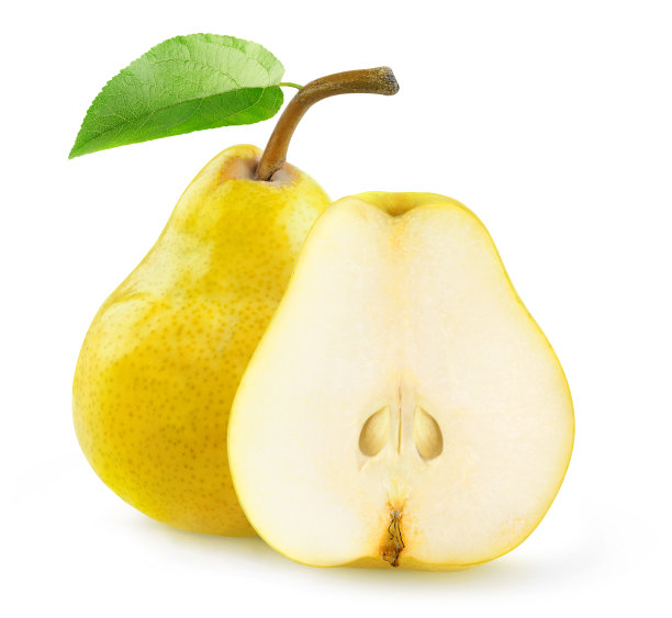 一个半孤立的黄梨图片下载